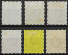 Gb 1902-18 Edvii Definitives Mint  6v 