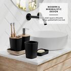 20pc Bamboo Bathroom Accessory Set - Complete Bathroom Accessory Set   Bath Rugs