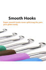 14 Sizes Crochet Hooks Needles Set 2mm-10mm  Ergonomic  Extra Long For Arthritis