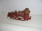 Hubley Cast Iron Fire Pumper Truck 10 