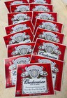 15 Vintage 40 Oz  Budweiser  king Of Beers  Bottle Labels   Unused