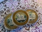 One Flamingo Hilton Las Vegas  10 Dollar Gaming Token  999 Fine Silver Coin
