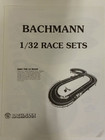 Vintage Bachmann 1 32 Race Sets Flyer   2 Inserts