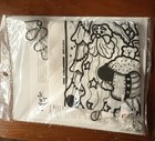 Vintage 1999 Dimensions Fabric Art Silk Painting Kit 22  Santabanner