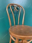 Antique Sweetheart Bentwood Thonet Style Bistro Chair Made In Romania