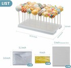 28 Holes Cake Pop Stand For Pops  Lollipop Hold Stand  White 