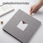 Photo Album Large Self Adhesive Picture Display Window Scrapbook For 4x6 8x10