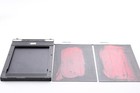 Toyo 4x5 Cut Film Holder Lot Of 3 Excellent  For Large Format  Z0734
