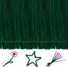150 Pieces Green Pipe Cleaners Chenille Stem  Pipe Cleaners Chenille Stem  Cr   