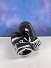 Title Boxing Gel Gloves - Black white Size Medium Excellent Condition