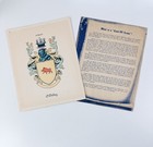 Vintage O   malley Coat Of Arms Print Framed Heraldry Family Crest Art