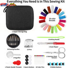 Sewing Kit Basic Needle Thread Set Travel Emergency Repair Kit Scissors Tape Diy