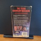 The Texas Chainsaw Massacre Vhs Horror 1988 Video Treasures 1974 Horror Movie