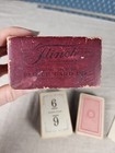 Antique 19th C   flinch  Victorian Card Game W box Kalamazoo Mi 149 Cards No Ins