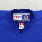 Youth Kids Ccm Toronto Maple Leafs Hockey Jersey Blue White Size L xl
