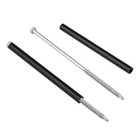 Xadnitu 10 Pieces 7  Gutter Screws With Ferrules And Driving Black  Silver