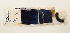 Rosi Marx Untitled Signed Original Mixed-media Collage On Paper Contemporary