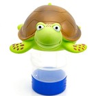 Turtle Pool Chlorine Floater  Floating Pool Chlorine Dispenser Fits 3  Tabs