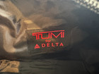 Tumi For Delta Airlines Black Amenity Toiletry Travel Pouch 7   x5    Free Shipping 