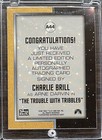 Star Trek The Original Series Season 2 Autograph A44 - Charlie Brill