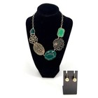 Costume Jewelry From Local Estate Sale     Necklace And Matching Earrings Only  12