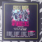 Guns N Roses     2023 Promo Tour Magnet     Usa     Alice In Chains     Indio California