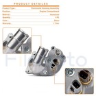 Aluminum Thermostat Housing W  Sensor For 01-11 Ford Ranger Mazda Mercury 4 0l    