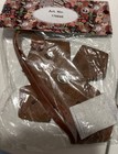 Western Hand Painted Leather Cross Saddle Charm W  Leather Tie String