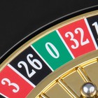 Roulette Table Wheel - 10 Inch Poker Roulette Wheel Set With Spinning Brass