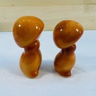 Vintage Disney Fantasia Mushroom Salt And Pepper Shakers American Pottery 1941