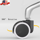 Office Chair Wheels Replacement Set Caster Heavy Duty Inch Casters Swivel Rubber