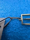 Air France Concorde Airplane Gold Key Ring Never Used Shelf Wear Visible See Pic