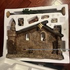 Rare  Berkley Jensen 16-piece Porcelain Handmade Painted Nativity Set Christmas