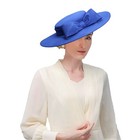 Big Brim Fascinators Pillbox Hat Women Big Bowknot Tea Party Kentucky Derby Hats