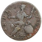 1787 4-l R-1 Horned Bust Connecticut Colonial Copper Coin