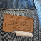  Vintage Levi Denim Trucker Jacket 70704-0914 Size Small Orange Tag 