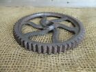Cast Iron Sprocket Wheel Gear Pulley Pully Steampunk 6  Industrial Rustic Restor