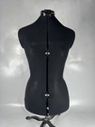 Unmarked Adjustable Sewing Tailor Seamstress Dress Form Fabric Torso Mannequin