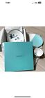 Tiffany   Co Bear   Blocks 3 Piece Set Baby Tableware Plate Bowl Cup With Box