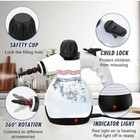Steam Cleaner  Handheld Pressurized Steamer With 10-piece Accessory Set Em-301