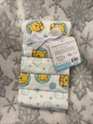 Disney    winnie The Pooh    4 Pack Baby Flannel Blankets Brand New
