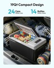19qt 12v Car Refrigerator Freezer Electric Cooler Portable Fridge -4    68   