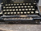 Antique Underwood No 4 Typewriter 1907 Rare Good Condition 