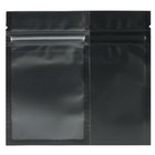 Black Poly Plastic Heat Seal Bags Food Safe Storage Bags For Freeze-dried Candy