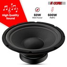 5core 10  Subwoofer 2pc 600w Pa Dj 8ohm Replacement Bass Sub Woofer Loud Speaker