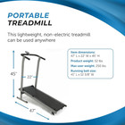 Stamina Inmotion T900 Manual Treadmill Home Gym Cardio Exercise Foldable Machine