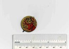 C1900 Red Elk Tin Tobacco Tag With Tabs - Vintage Plug Chewing Cigarette Brand