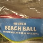  new  My Sunshine 48    Multicolor Inflatable Beach Ball 12 Panel  Sun Shine