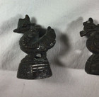 Antique 18th Century Burmese Graduated Opium Weights - Bird Or Duck Design