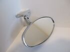 Chrome Rear View Mirror Oval Bolt On Universal Custom Classic Hot Rod  6616
